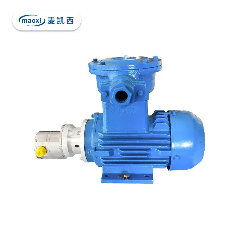 Bơm bánh răng từ tính cho việc điền bơm bánh răng, bằng thép không gỉ với động cơ mạnh mẽ
