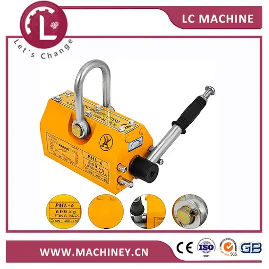 Bộ nam châm neodymium nâng hạ kim loại từ 220 Lb và cửa hàng cần cẩu 100 Kg
