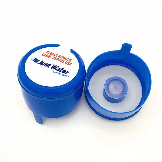 Chai nước 5 Gallon 55mm mới 100% từ vật liệu sản xuất, cổ nắp kích thước