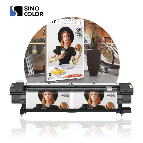 Máy in bạt vinyl sinh thái dung môi lớn, 3.2m F1080 Dx5 I3200 từ nhà sản xuất đáng tin cậy hình ảnh 1-description