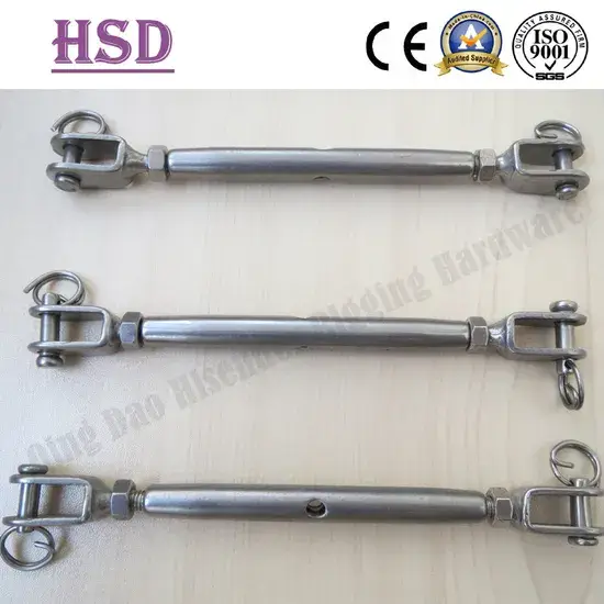 Phụ kiện hàng hải: Bộ căng dây kiểu châu Âu mở dây buộc thép không gỉ Steel316 M12