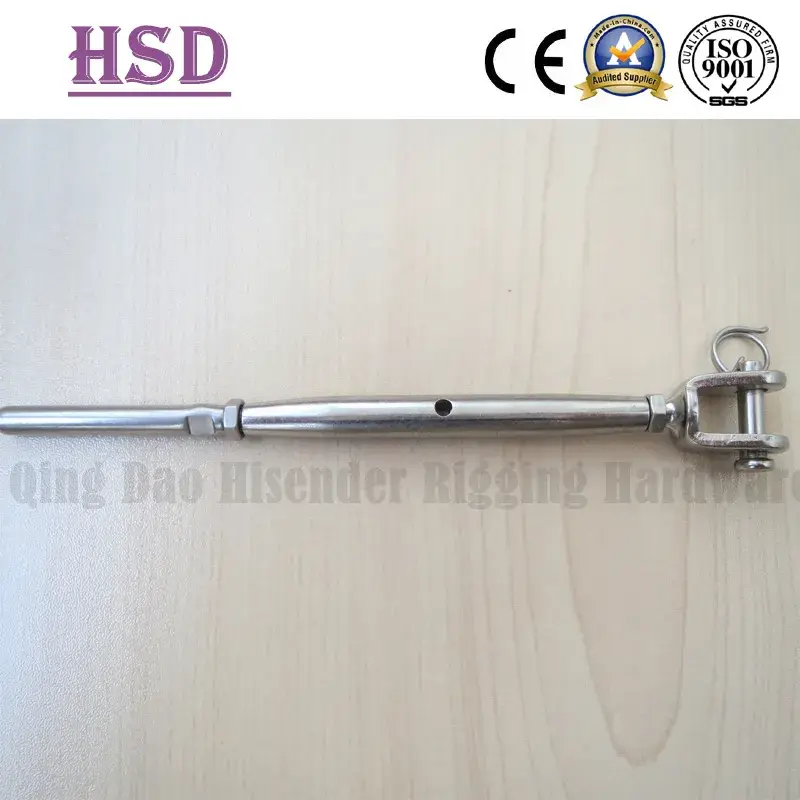 Phụ kiện hàng hải: Bộ căng dây kiểu châu Âu mở dây buộc thép không gỉ Steel316 M12