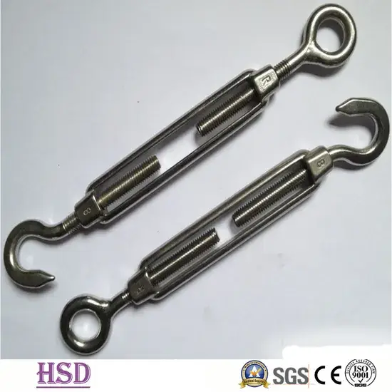 Phụ kiện hàng hải: Bộ căng dây kiểu châu Âu mở dây buộc thép không gỉ Steel316 M12