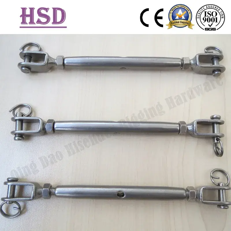 Phụ kiện hàng hải: Bộ căng dây kiểu châu Âu mở dây buộc thép không gỉ Steel316 M12