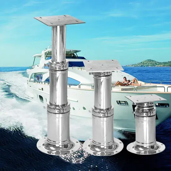 Bàn chân thuyền inox chất lượng cao với hệ thống nâng khí hiện đại hình ảnh 1-description