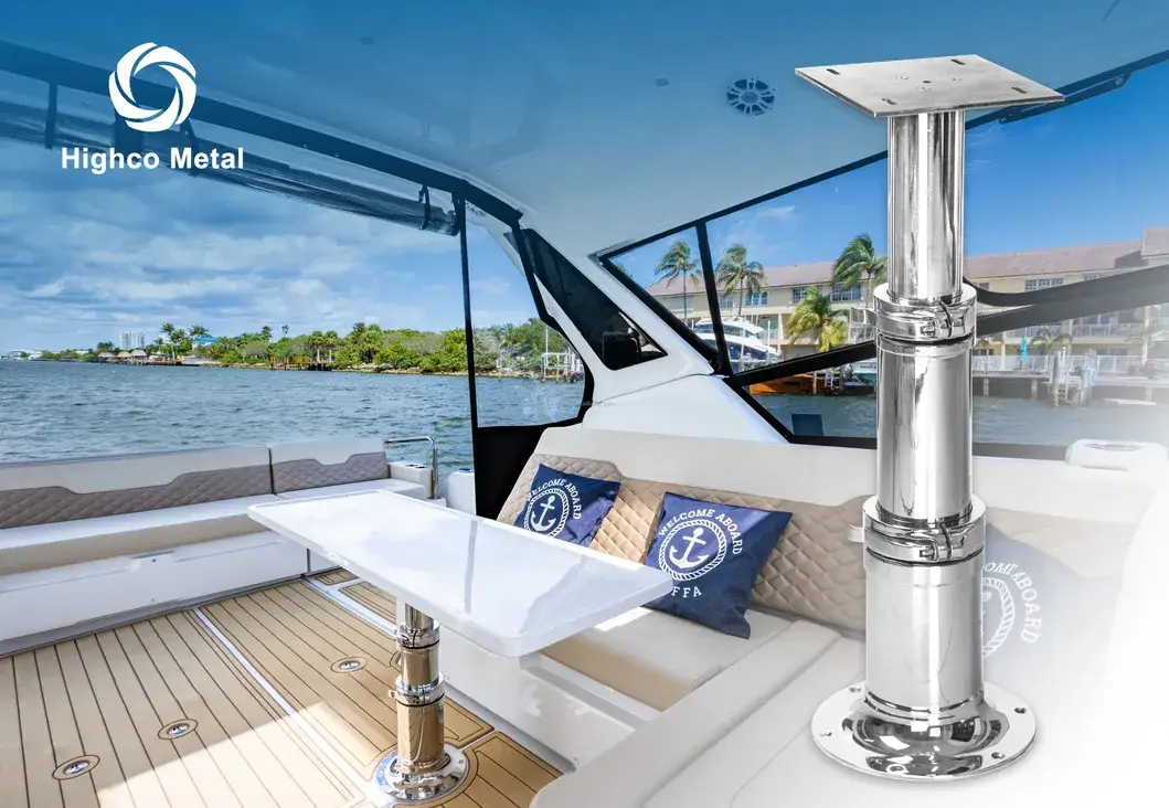 Bàn chân thuyền inox chất lượng cao với hệ thống nâng khí hiện đại hình ảnh 12-description