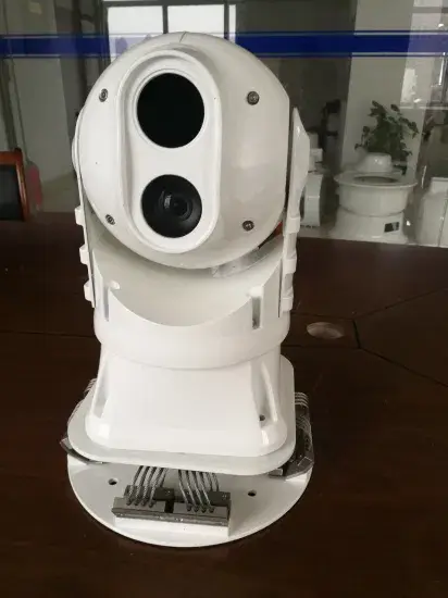 Camera video kép nhiệt PTZ ổn định với công nghệ Gyro trên tàu biển hình ảnh 1-description