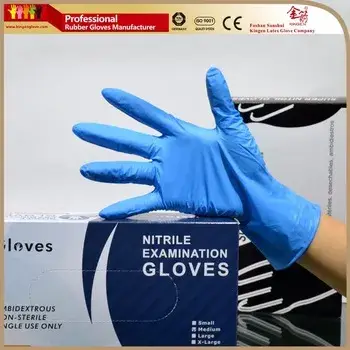 Găng tay nitrile y tế CE không có bột, đảm bảo an toàn và hygienic hình ảnh 1-description