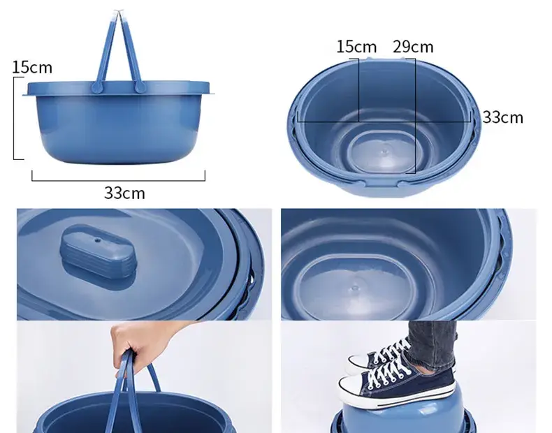 Giường y tế thép chất lượng cao, bồn cầu di động và ghế gập phù hợp cho người lớn hình ảnh 24-description