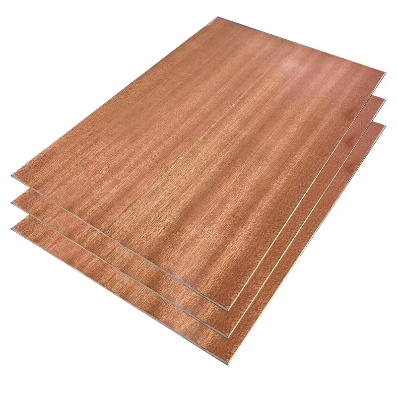 Ván ép MDF sợi trung bình với bề mặt melamine và UV, phù hợp cho trang trí nội thất