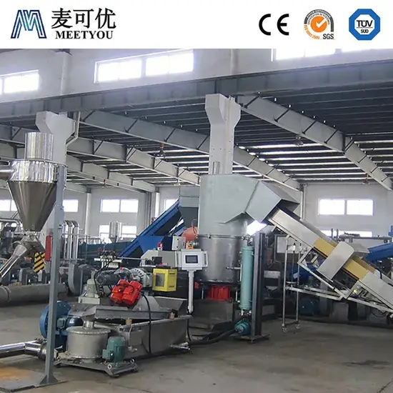 Máy nghiền nhựa PE/PP Meetyou - Giải pháp sản xuất tái chế nhựa chất lượng cao từ nhà cung cấp Trung Quốc