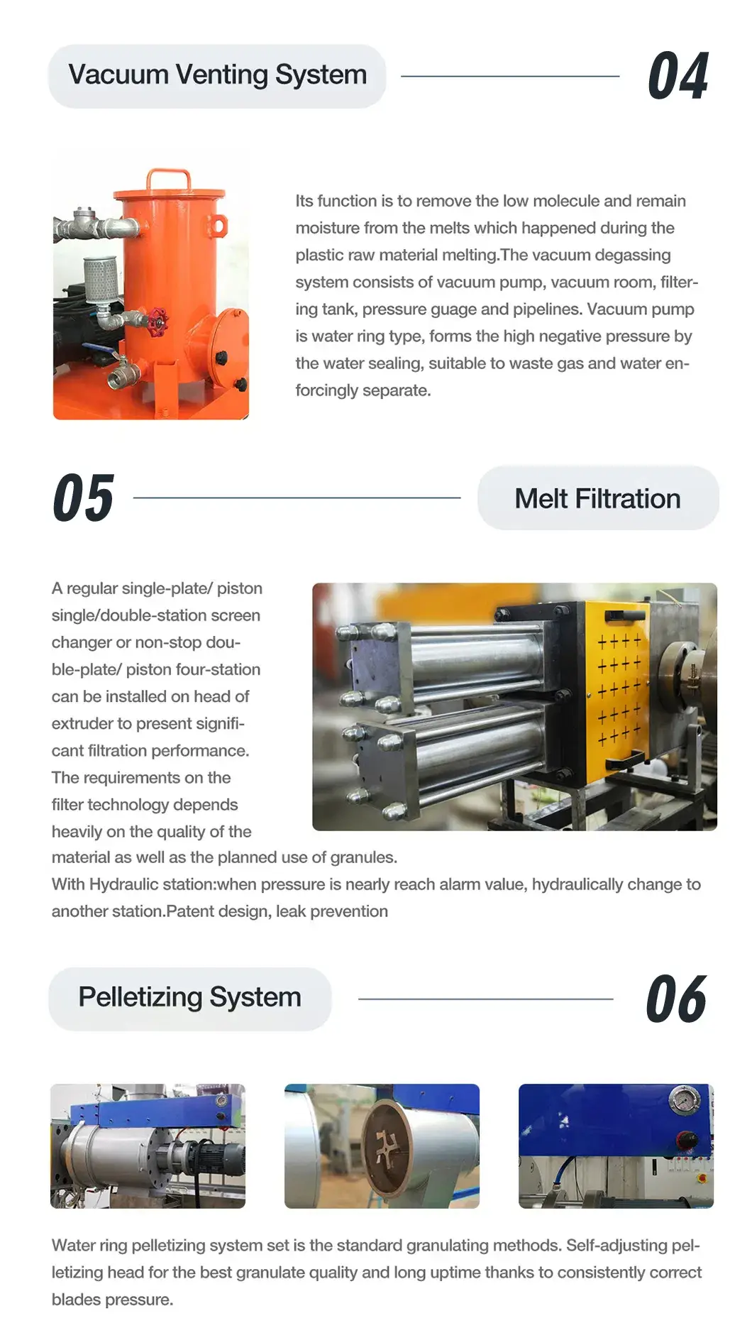 Máy nghiền nhựa PE/PP Meetyou - Giải pháp sản xuất tái chế nhựa chất lượng cao từ nhà cung cấp Trung Quốc hình ảnh 18-description