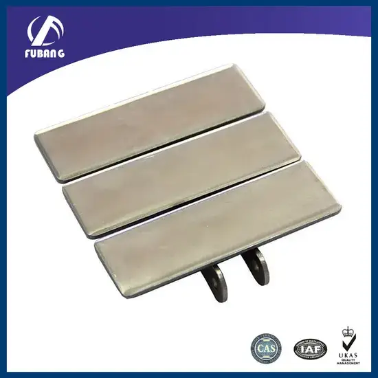 Chuỗi phẳng kim loại 38.1mm - Sản xuất từ thép không gỉ, với đỉnh phẳng