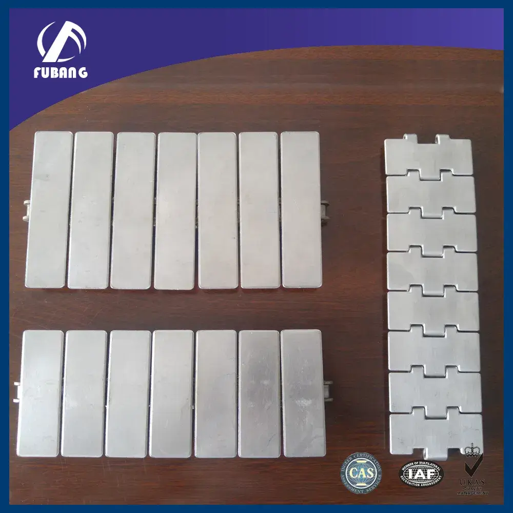 Chuỗi phẳng kim loại 38.1mm - Sản xuất từ thép không gỉ, với đỉnh phẳng hình ảnh 13-description