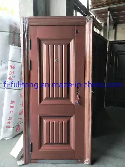 Cửa trượt bảo mật sử dụng kính kim loại cho sân thượng từ vật liệu thép và gỗ