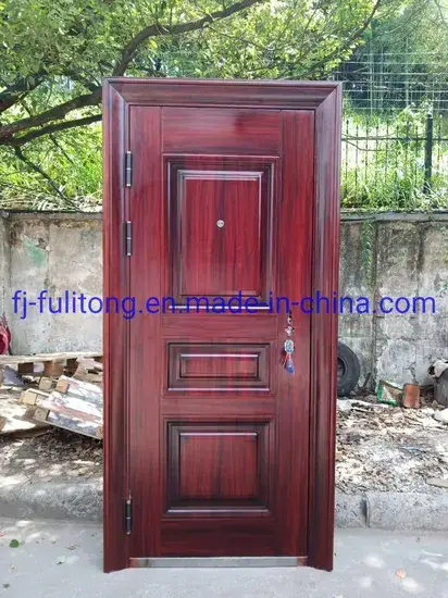 Cửa trượt bảo mật sử dụng kính kim loại cho sân thượng từ vật liệu thép và gỗ