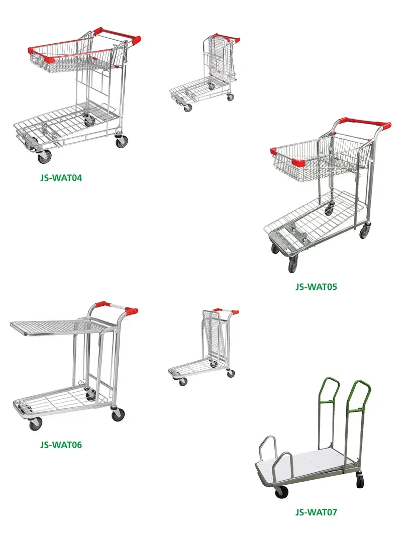 Xe đẩy hàng công nghiệp bằng chất liệu kim loại sắt hình ảnh 4-description