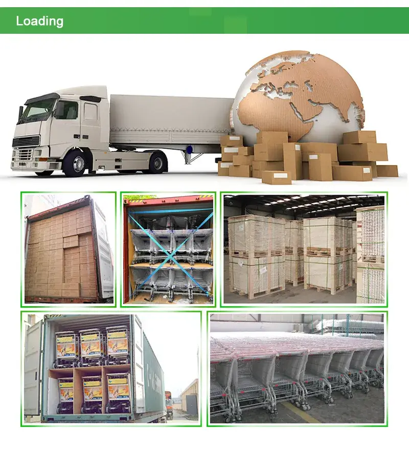 Xe đẩy hàng công nghiệp bằng chất liệu kim loại sắt hình ảnh 13-description