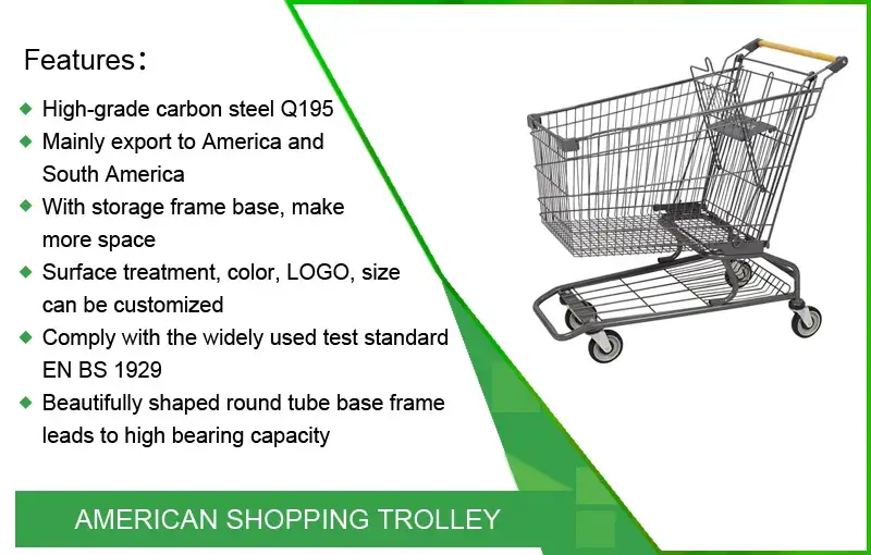 Xe đẩy hàng công nghiệp bằng chất liệu kim loại sắt hình ảnh 8-description