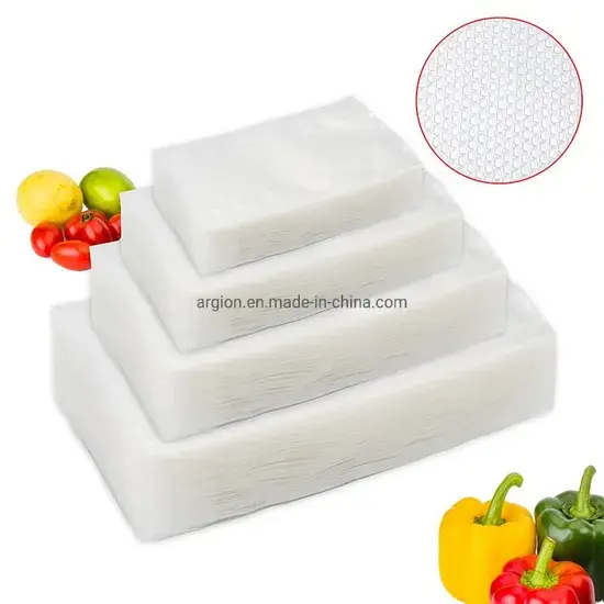 Cuộn túi bảo quản thực phẩm chân không kênh vi mô từ nhựa an toàn