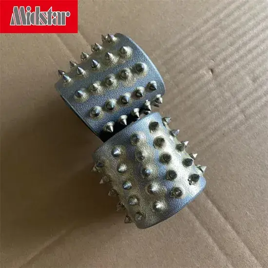 Bánh mài đánh bóng bề mặt nhãn lồng cho bê tông - Máy mài Diamond Bush Hammer Midstar 60teeth