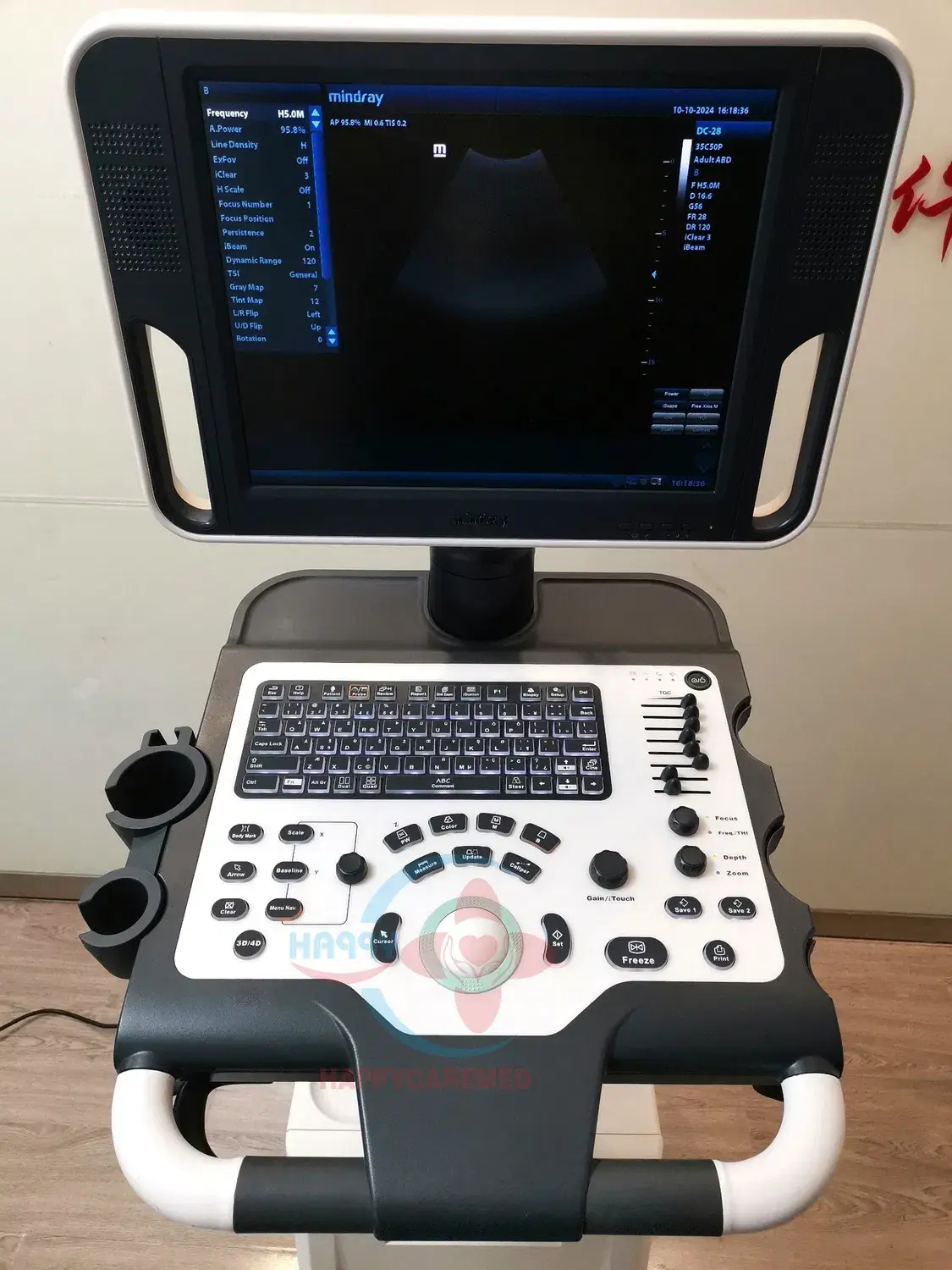 Máy siêu âm Doppler màu Mindray DC-28 - thiết bị y tế chất lượng cao cho bệnh viện và di động Ecografo