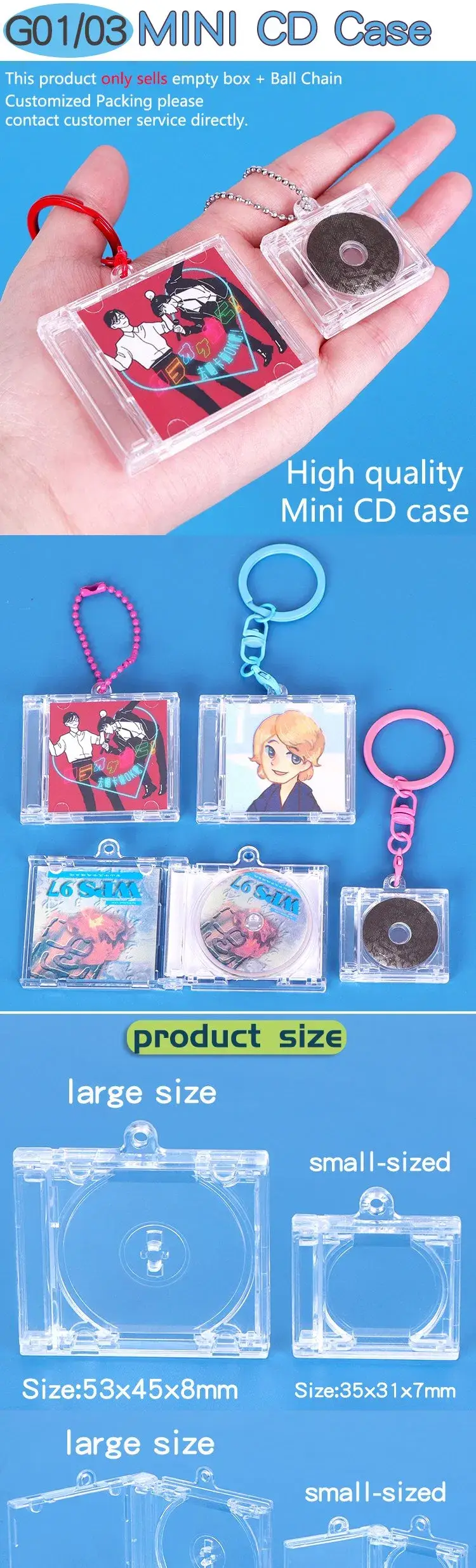Bìa đĩa mini album tích hợp công nghệ NFC, tạo hình móc khóa độc đáo cho yêu thích âm nhạc hình ảnh 17-description