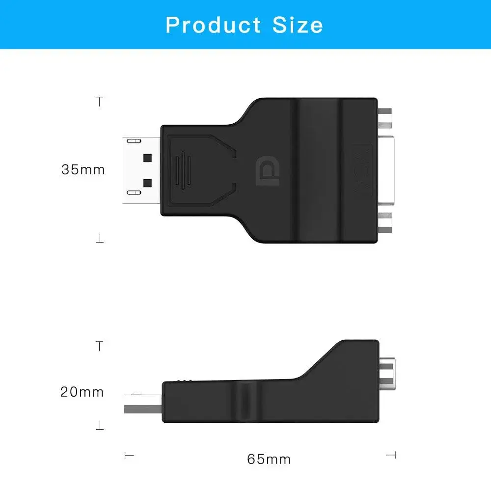 Bộ chuyển đổi Mini Display Port sang cổng kết nối VGA - Sản phẩm chất lượng cao