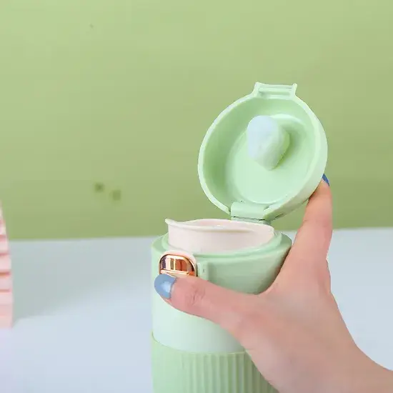 Cốc cách nhiệt nhỏ gọn 316 màu sắc đơn dễ dàng mang theo