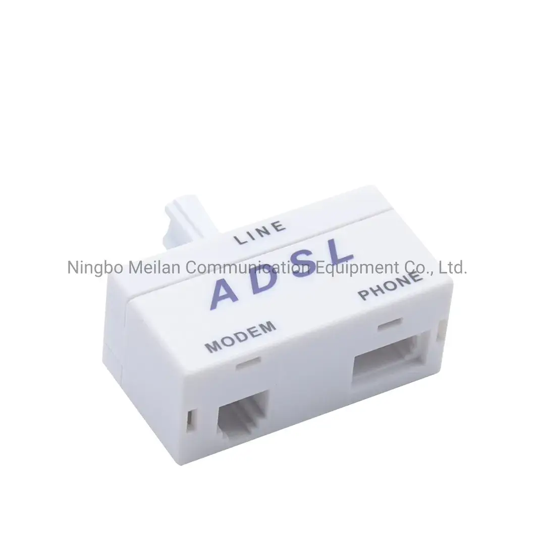 Bộ chia ADSL 2 Rj11 kèm bộ định tuyến và bộ lọc có Gel hình ảnh 13-description