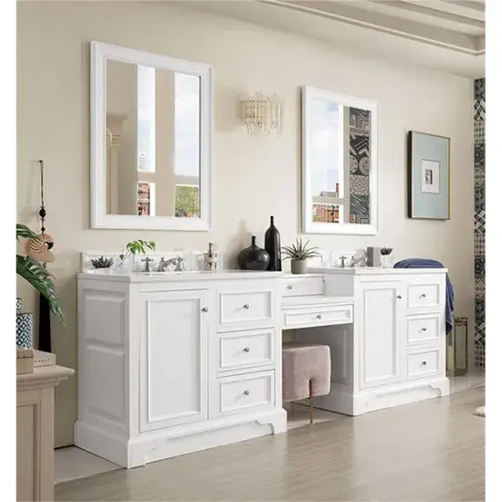 Nâng tầm phòng tắm với nội thất tùy chỉnh đẳng cấp, lavabo đá sintered
