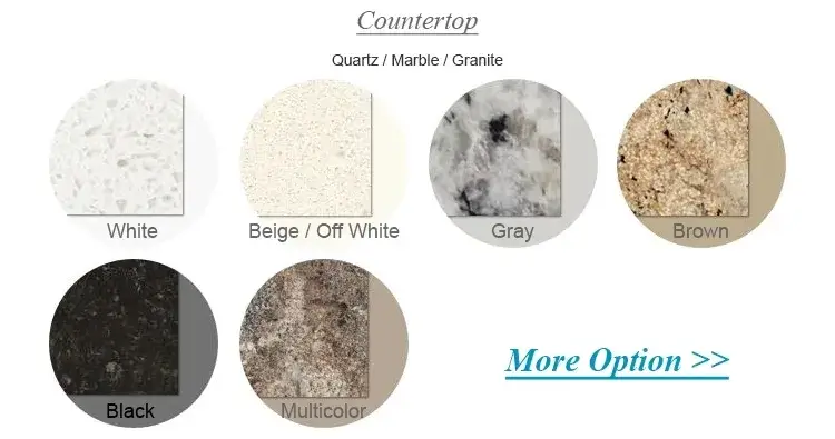 Tủ bếp MDF hiện đại với thiết kế nội thất cao cấp tùy chỉnh màu sắc hình ảnh 17-description