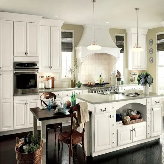 Tủ bếp MDF hiện đại với thiết kế nội thất cao cấp tùy chỉnh màu sắc