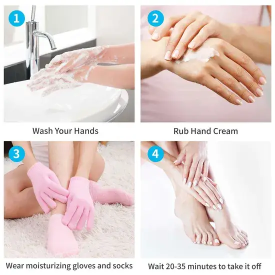 Gel Dưỡng Ẩm Chuyên Sâu Cho Da Chân Nứt Gót và Tất, Ăn Lành cho da tay