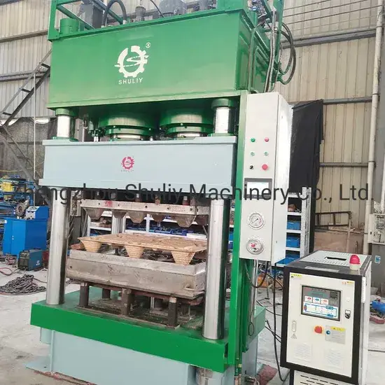 Máy làm pallet gỗ nén nóng bằng khuôn - Giải pháp tốt nhất cho sản xuất pallet gỗ từ mùn cưa