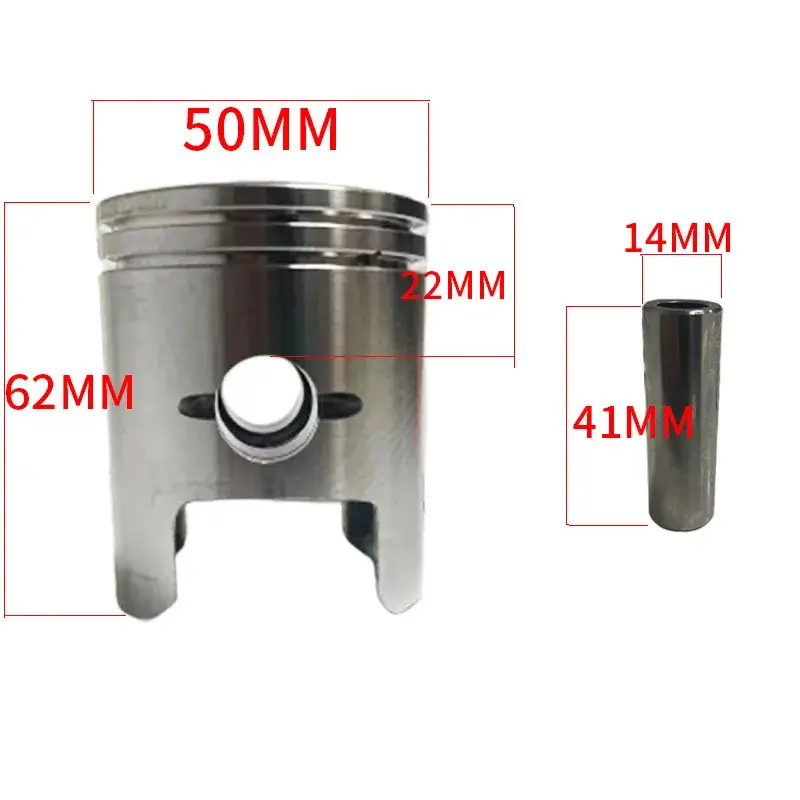 Bộ piston xi lanh xe máy Suzuki A100as100/AC100/Ax100 - Sản phẩm chất lượng hình ảnh 12-description