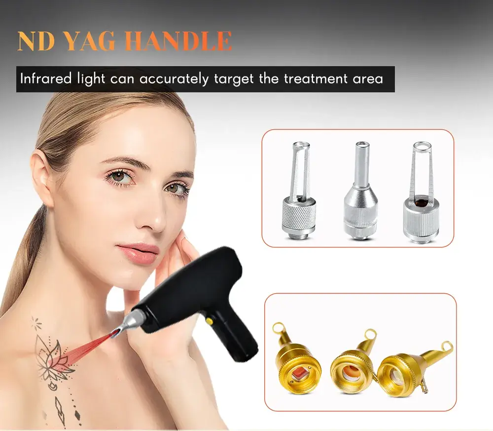 Thiết bị làm đẹp chuyên triệt lông, xóa hình xăm và trẻ hóa da với công nghệ laser diode đa chức năng IPL ND YAG hình ảnh 19-description