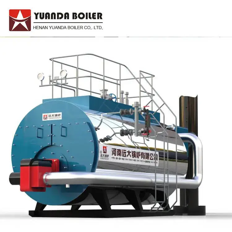 6 Tấn Nồi hơi Công nghiệp với Khí tự nhiên Dầu Diesel và Dầu hơi