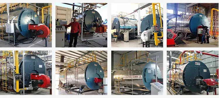 6 Tấn Nồi hơi Công nghiệp với Khí tự nhiên Dầu Diesel và Dầu hơi hình ảnh 15-description
