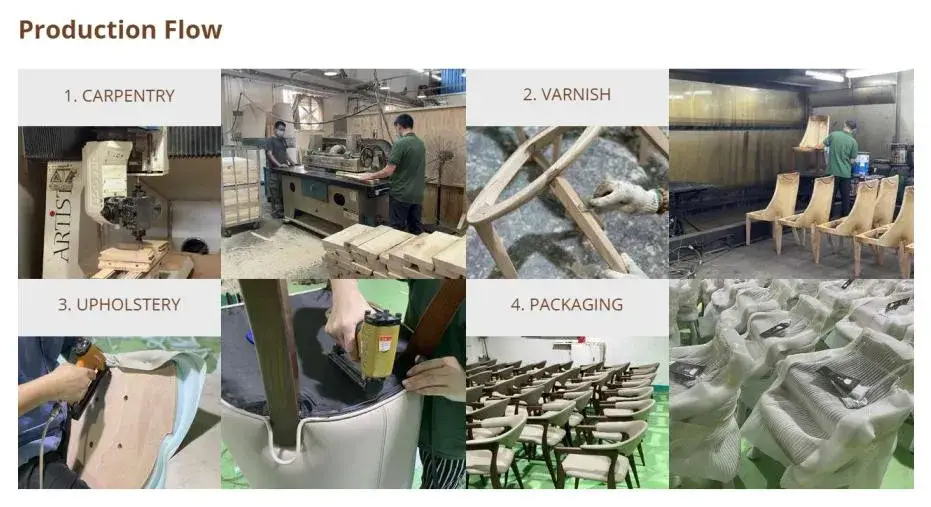 Bàn ăn phòng ăn, nhà hàng, khách sạn hiện đại, đơn giản, phá cách từ gỗ tự nhiên và đá cẩm thạch hình ảnh 21-description