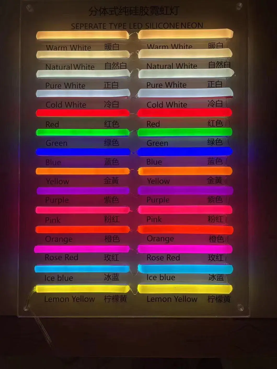 Vỏ ống tạo ánh sáng LED neon với vật liệu tùy chỉnh, phát ra sắc thái màu sắc đa dạng cho biển hiệu và cảnh quan hình ảnh 17-description