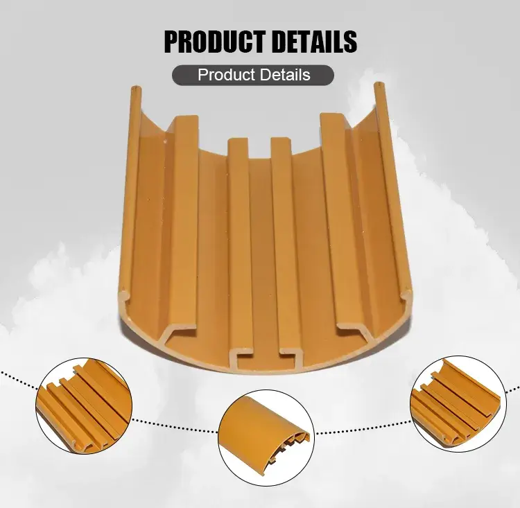 Thanh nhựa PVC ép đùn theo yêu cầu với thiết kế L và nhựa ABS ép đùn mới hình ảnh 13-description