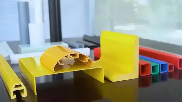 Thanh nhựa PVC ép đùn theo yêu cầu với thiết kế L và nhựa ABS ép đùn mới hình ảnh 14-description