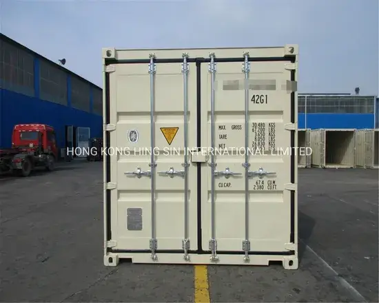 Tin tức về quy chuẩn ISO 40 mới cho container vận chuyển cửa đôi dài 2 feet