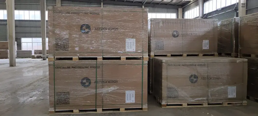 Bảng pin năng lượng mặt trời Trung Quốc với thiết kế pallet và hộp gỗ tuân theo tiêu chuẩn quốc tế ISO hình ảnh 13-description