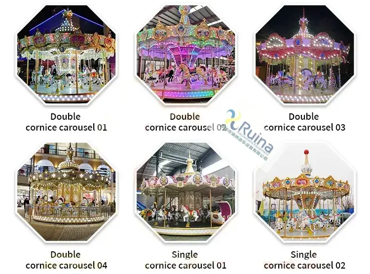 6 Ghế Đu Quay Mini Công Viên Giải Trí Cho Khu Vui Chơi Trong Nhà - Mẫu Mới Thiết Kế hình ảnh 12-description