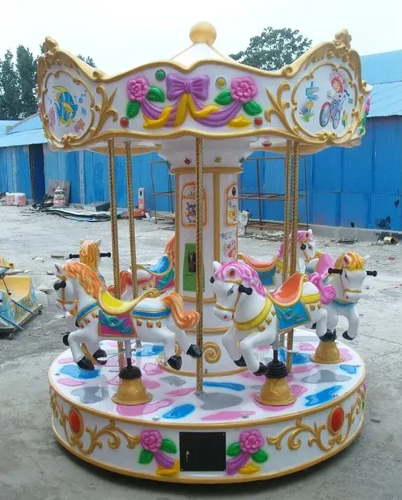 6 Ghế Đu Quay Mini Công Viên Giải Trí Cho Khu Vui Chơi Trong Nhà - Mẫu Mới Thiết Kế