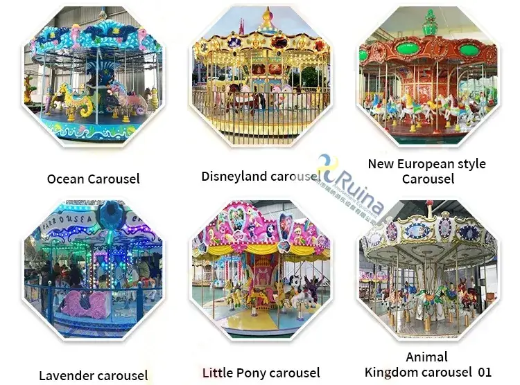 6 Ghế Đu Quay Mini Công Viên Giải Trí Cho Khu Vui Chơi Trong Nhà - Mẫu Mới Thiết Kế hình ảnh 14-description