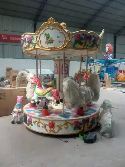 6 Ghế Đu Quay Mini Công Viên Giải Trí Cho Khu Vui Chơi Trong Nhà - Mẫu Mới Thiết Kế