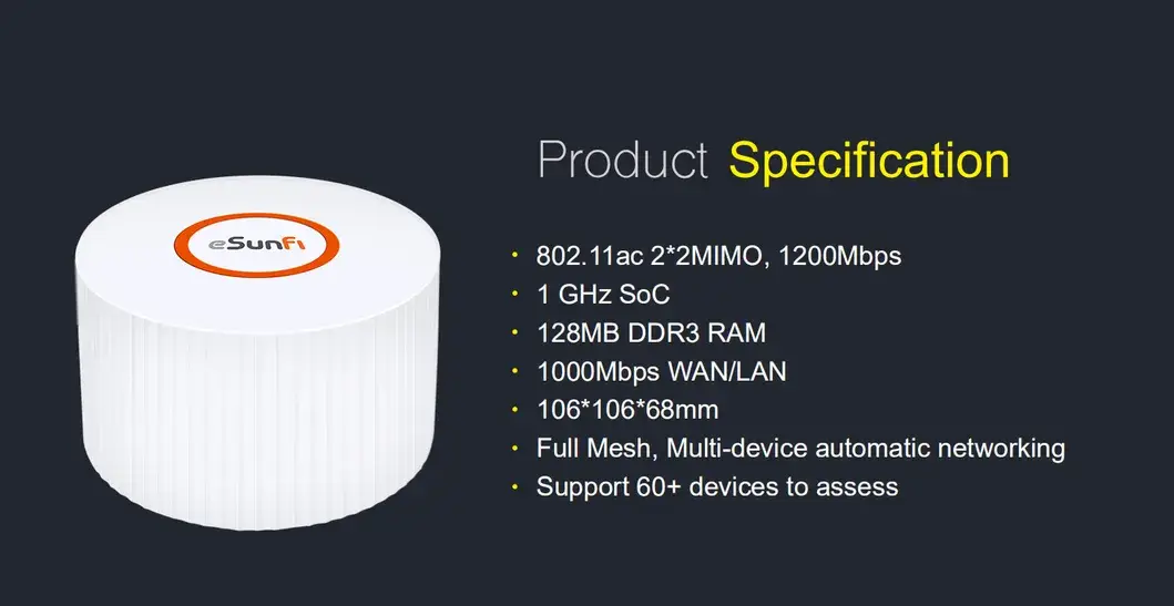 Shfim2a - Hệ thống Wi-Fi Mesh mới cho phủ sóng toàn bộ nhà lên đến 400m² và xuyên qua 3 bộ định tuyến WiFi hình ảnh 12-description